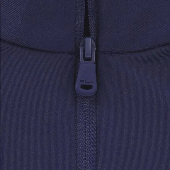 NWT NEW Ralph Lauren RLX Golf Jersey Quarter-Zip Pullover NAVY BLUE - Picture 7 of 11